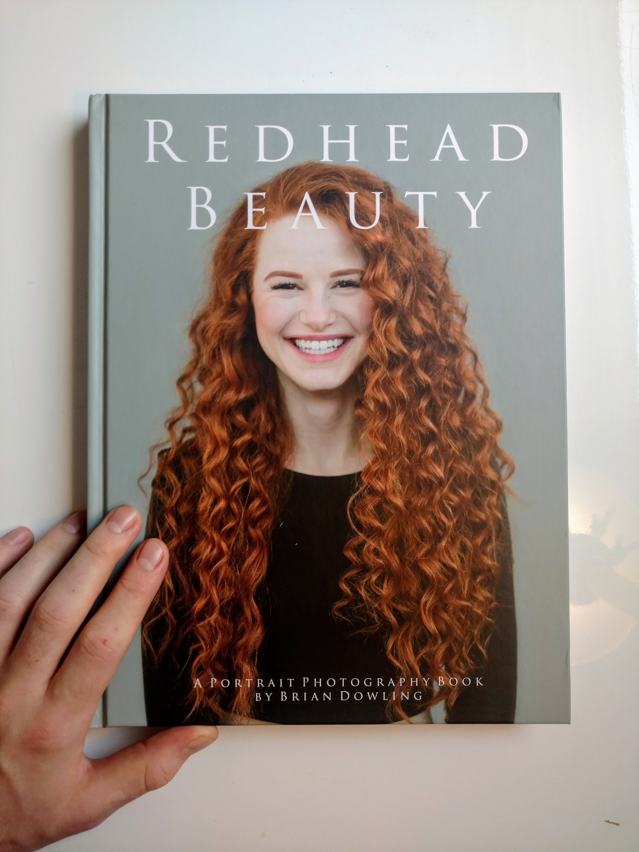 Just Got My Book Redhead Beauty