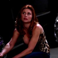 Aly Michalka Changing A Tire