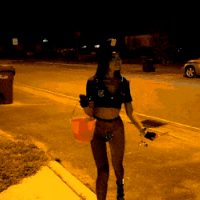 Vina Sky – Vina Sky Trick Or Treats For Dick On Halloween! GIF